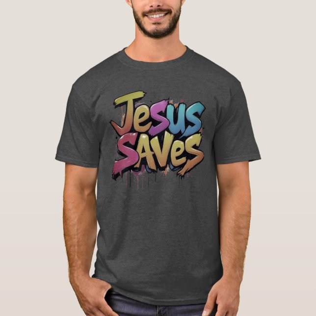Jesus Saves T-Shirt (Front)