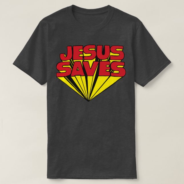 JESUS SAVES T-Shirt (Design Front)