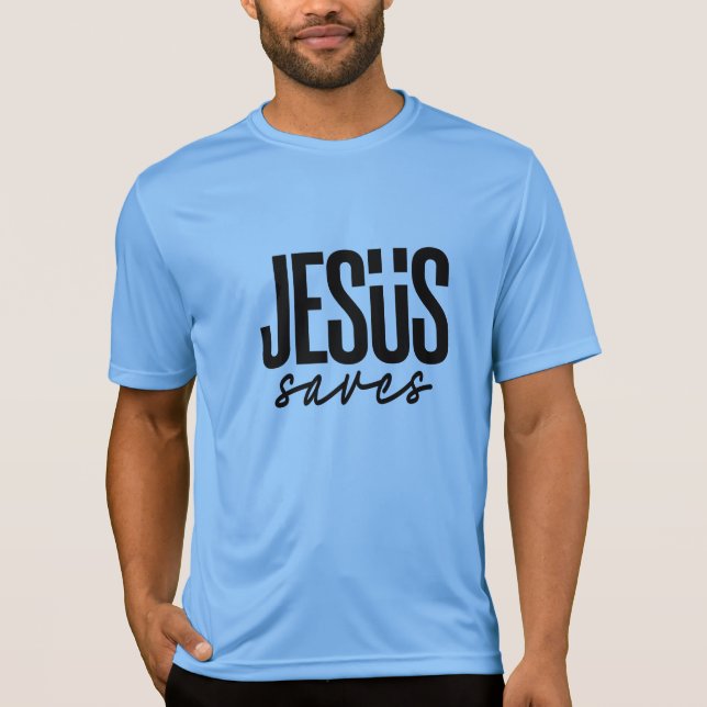 JESUS SAVES T-Shirt (Front)