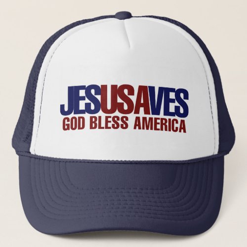 Jesus Saves Trucker Hat
