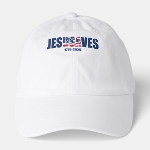 Jesus Saves USA Hat