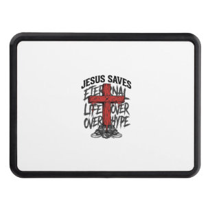 Jesus Saves Vintage Cross Christian Streetwear Shi Hitch Cover