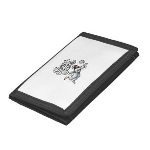 Jesus Saves Volleyball Vintage Christian Shirt Trifold Wallet