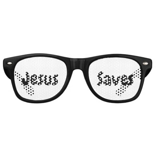 Jesus Saves _ We Just Help You Find Him Retro Sunglasses