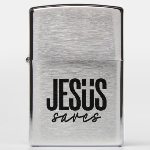 JESUS SAVES ZIPPO LIGHTER