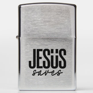 JESUS SAVES ZIPPO LIGHTER