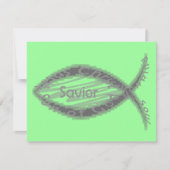 Jesus Savior Fish Symbol (Front)