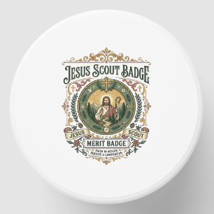Jesus Scout Badge Merit Badge Jesus Scout Badge Me Mini Candle Favors