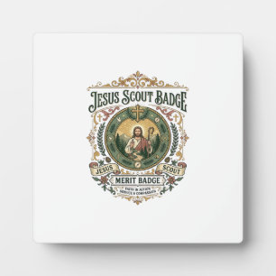 Jesus Scout Badge Merit Badge Jesus Scout Badge Me Plaque