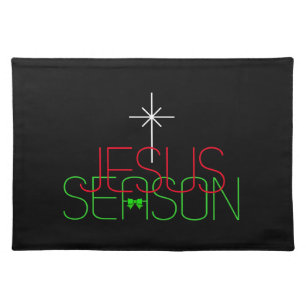 Jesus Season Cloth Placemat