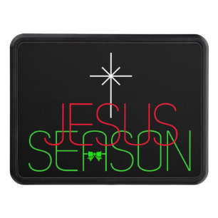 Jesus Season Hitch Cover