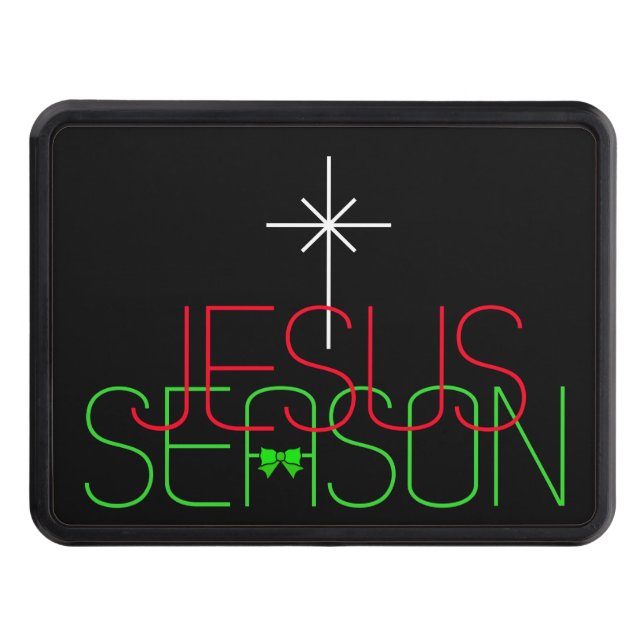 Jesus Season Hitch Cover (Front)