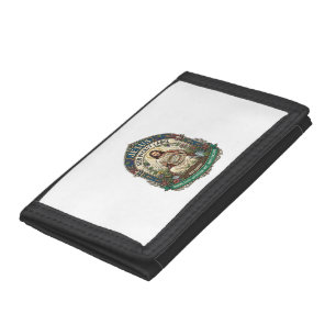 Jesus Seed Packet Label Jesus Seed Packet Christia Tri-fold Wallet