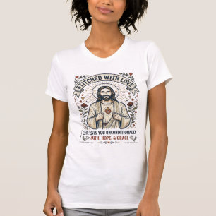 Jesus Sewing Quilting Shirt Christian Graphic_1