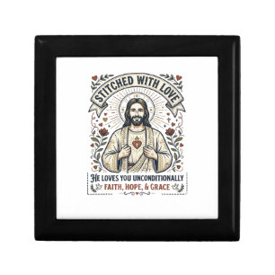 Jesus Sewing Quilting Shirt Christian Graphic_1 Gift Box