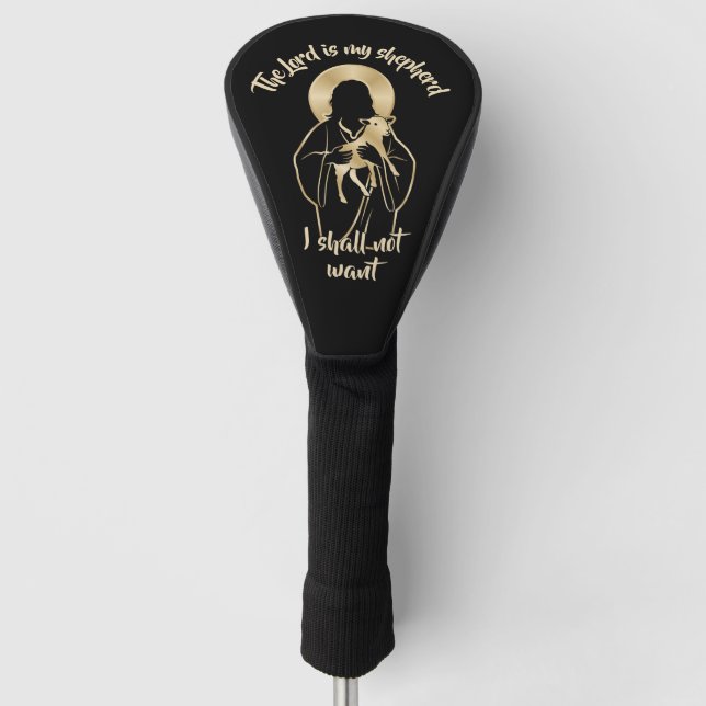 Jesus Shepherd Golf Head Cover (Front)
