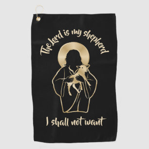 Jesus Shepherd Golf Towel