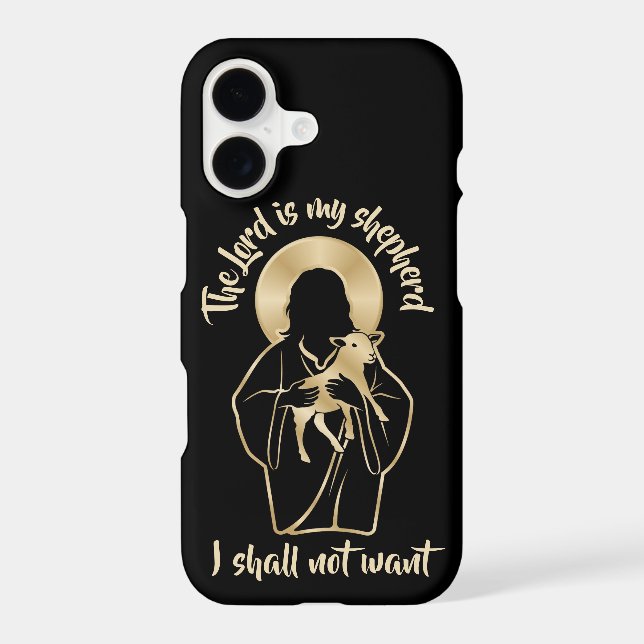 Jesus Shepherd Iphone Case (Back)
