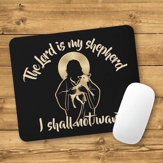 Jesus Shepherd Mouse Pad (Creator Uploaded)