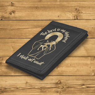 Jesus Shepherd Trifold Wallet