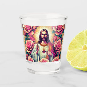 Jesus shot glasses! glass