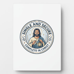 Jesus Singleness Waiting Season Shirt Faith Based Plaque