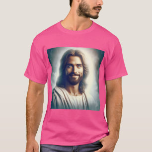 Jesus Smiling Jesus Christ Jesus Face Lord Chris T-Shirt