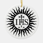 Jesus Society (jesuits) Logo Ceramic Ornament at Zazzle