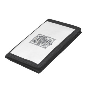 Jesus Soundwave Frequency Jesus Soundwave Frequenc Tri-fold Wallet