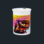 jesus spirit  beverage pitcher<br><div class="desc">The grace of the Lord Jesus Christ be with your spirit.
Philemon 1:25</div>