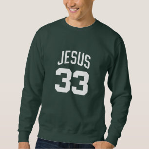 JESUS - Sports 33 - Christian Sweatshirt