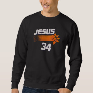 Jesus - Sports 34 - Christian Sweatshirt