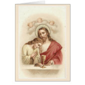 Jesus St. John Catholic Mass Offering Card (Front)