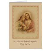 Jesus & St. John the Apostle Prayer (Front)
