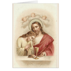 Jesus & St. John the Apostle Prayer Cards