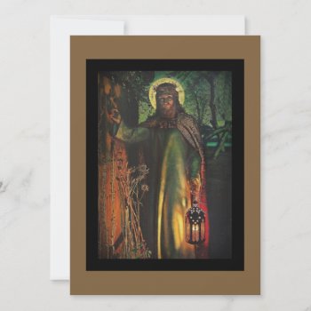 Jesus Stands At Door And Knocks by dmorganajonz at Zazzle