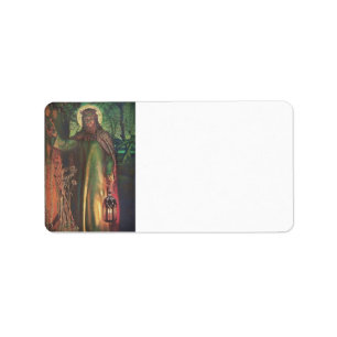 Jesus Stands at the Door and Knocks Label