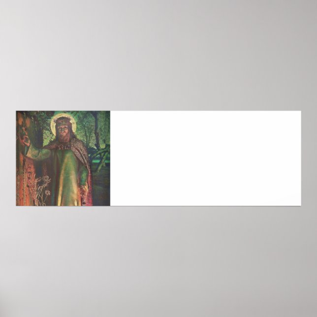 Jesus Stands at the Door and Knocks Poster (Front)