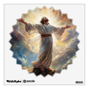 Jesus Starburst Decal