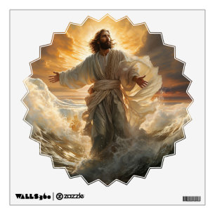 Jesus Starburst Decal