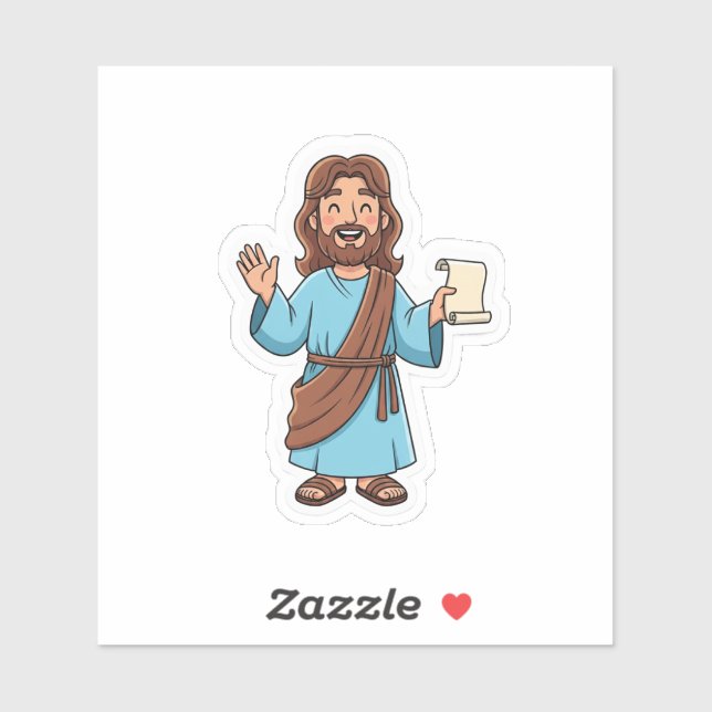 Jesus Sticker (Sheet)