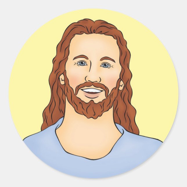 Jesus Sticker (Front)