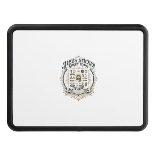 Jesus Sticker Sheet Icons Jesus Sticker Sheet Icon Hitch Cover