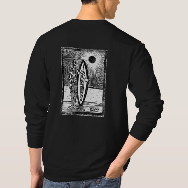 Jesus Surfer T-Shirt (Back)