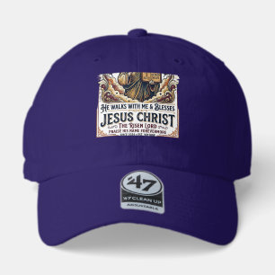 Jesus Surfing T-Shirt Inspirational Faith 47 Brand Hat