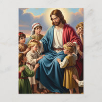 Jesus Surrounded by Children