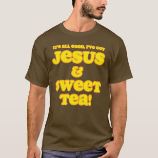 Jesus & Sweet Tea Shirt yellow