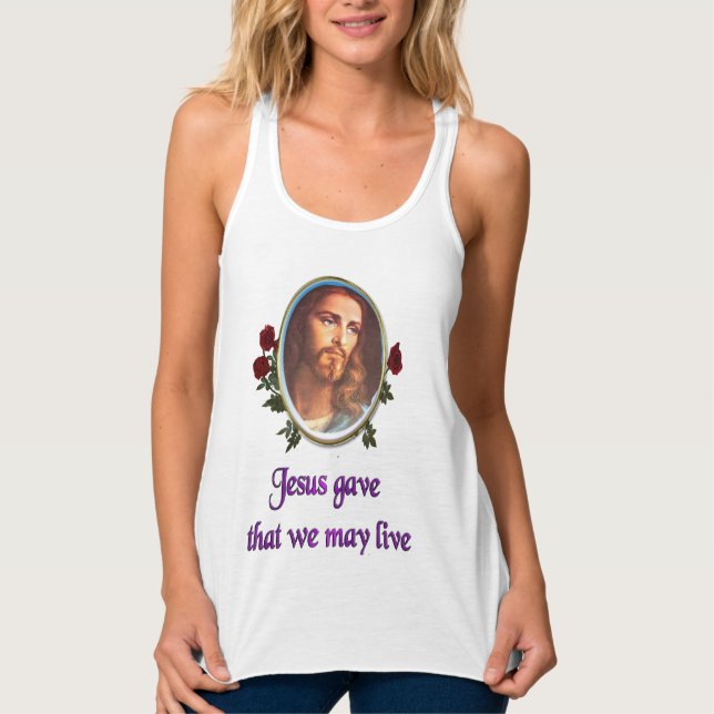 Jesus Tank Top (Front)