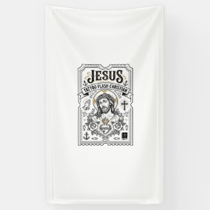 Jesus Tattoo Flash Christian Jesus Tattoo Flash Ch Banner