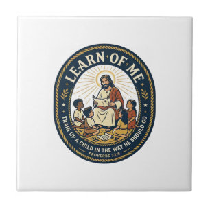 Jesus Teacher Assistant School Support Staff T-Shi Ceramic Tile